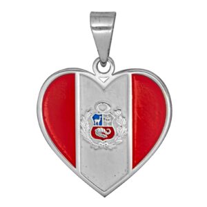 Dije Corazón Peruano